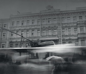 Trolley on Nevsky Prospect, 1992